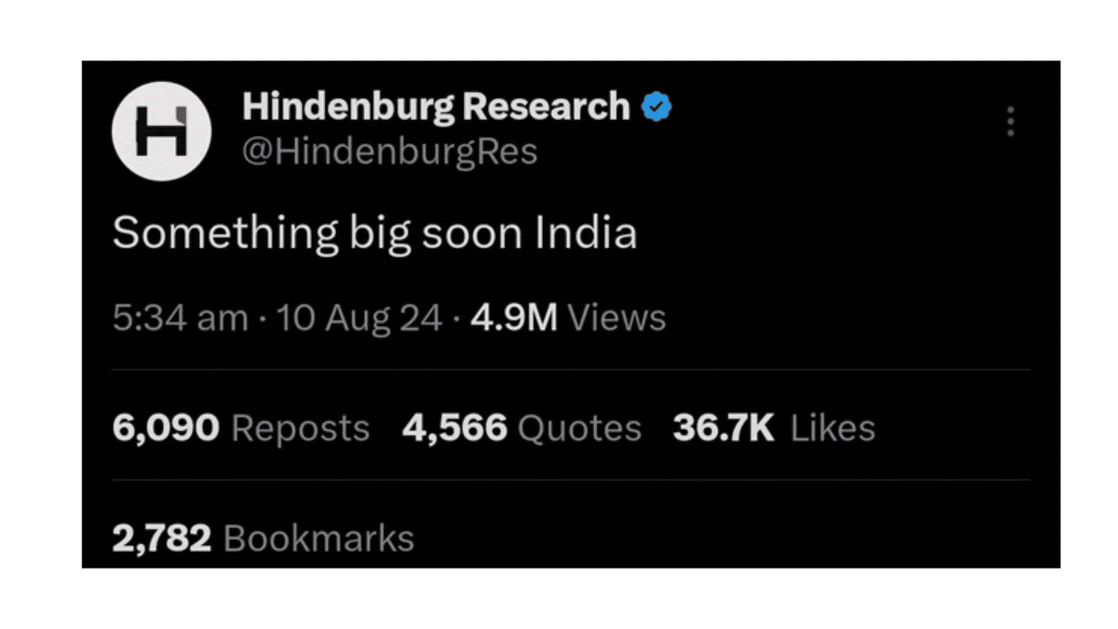 hindenburg research